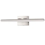 Yansun In. 1-LIGHT 24-WATT Nickel Vanity W/ Led. Fixed Price $34.95.