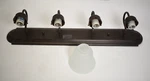 Kichler Light 30" Wall Mount Satin Etched Incandescent Vanity 400W 120V. Fixed Price $36.45.