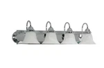Four Vanity Polished Chrome By Nuvo Lighting From The Ballerina Collect. Fixed Price $109.00.