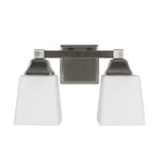 Sunset Lighting Led 2-LIGHT Vanity 8W 3000K 1040LM Non-dim Bright Satin Nickel F. Fixed Price $34.99.
