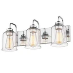 Jazava 20.5 In. 3-LIGHT Modern Industrial Chrome Vanity Bathroom Sconces. Fixed Price $27.99.