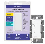Lutron Maestro Timer Switch Single Pole/multi-location White MA-T51MNH-WH. Fixed Price $24.00.