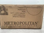 Metropolitan N2031-1 6" Tall Wall Sconce Indoor Lighting. Fixed Price $59.99.