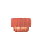Justice Design Ambiance Led 10 Inch Gloss Blush Wall Sconce Light. Fixed Price $190.00.