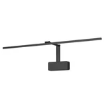 Kuzco Vega Minor 34" Led Wall/picture Light, Black/frost PL18234-BK. Fixed Price $417.60.