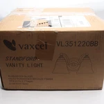 Vaxcel Light Bathroom Vanity Fixture Bronze VL35122OBB. Fixed Price $55.00.
