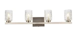 Wall Sconce Light Fixture Glass Shades Stain Nickel Bathroom Vanity Dining. Fixed Price $211.32.