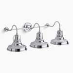 Kohler Lighting 32287-SC03-CPL Hauksbee 35"W Vanity. Fixed Price $340.00.