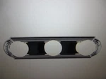 Volume Lighting 3-LIGHT Indoor Chrome Beauty Makeup Hollywood Vanity Bar. Fixed Price $22.45.