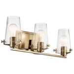 Champagne Bronze Three Light Bath From The Alton Collection. Fixed Price $364.99.