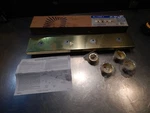 New Thomas Lighting SL-7402-1 Polleshed Brass 24"W 4-1/4"H Lights Vanity Bar. Fixed Price $28.99.