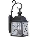 Nuvo Wingate Lt 10" Outdoor Wall Fixture, Clear Glass, Text. Black 60-5623. Fixed Price $352.00.