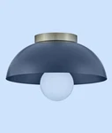 Lark 83301IBK Stu 1-LIGHT Flush Mount Ceiling Fixture Black Modern New. Fixed Price $89.99.