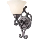 Maxim Lighting 12211FIOI Manor Wall Sconce Oil Rubbed Bronze. Fixed Price $100.30.