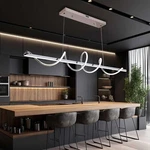 Likflyer 47.24" Modern Led Pendant Chandelier Stunning (open Box). Fixed Price $119.95.