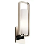 Kichler 43787PN - City Loft Light 17" Tall Wall Sconce Polished Nickel. Fixed Price $107.99.