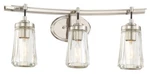 Minka Lavery 2303-84 Nickel 3-LIGHT Vanity From The Poleis Collection. Fixed Price $279.20.
