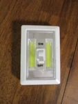 Led Wall Switch Light Wireless Closet Cupboard Night Regular Batteries. Fixed Price $5.00.
