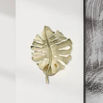 Aruba 16 3/4" High White Gold Metal Wall Sconce. Fixed Price $140.00.