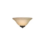 Multi-family 1-LIGHT Rubbed Bronze Wall Sconce Tea Stone Glass Shade. Fixed Price $48.63.
