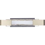 Craftmade 11924FBSB-LED Harmony Bathroom Vanity Light Flat Black / Satin Brass. Fixed Price $94.25.