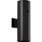 6" Antique Bronze Led Outdoor Aluminum Up/down Wall Mount Cylinder With Photocel. Fixed Price $100.00.