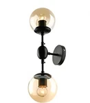 Baycheer Vintage 2 Bubble Globe Glass Shade Wall Sconce**. Fixed Price $9.99.