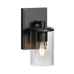 Modern Black Wall Sconce Glass Light Fixture Bathroom Vanity Vintage. Fixed Price $44.99.