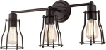 Jonathan Florence 3-LIGHT Vanity Fixture Oil Rubbed Bronze Cage JYL7421A New. Fixed Price $29.99.