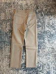 Aritiza Wilfred Vegan Leather Ankle Pants Light Taupe Women's Flat Front. Fixed Price $55.00.