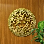 Versace Metal Medusa Wall Art Greek Mythological Monster Made With Hanging. Fixed Price $299.00.