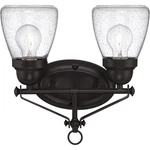 Nuvo Laurel Light Vanity Fixture W/ Clear Glass, Sudbury Bronze 60-5542. Fixed Price $89.98.