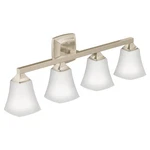 Moen YB5164NL Polished Nickel Four Globe Bath Light. Fixed Price $351.46.