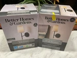 Better Homes & Gardens Matte Black Wall Sconce Led Bulb Brand New Lot Of 2. Fixed Price $34.95.