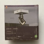 1 Head Led Track Spot Light Dimmable Ceiling Flush Mount Fixture Satin Nickel. Fixed Price $49.95.