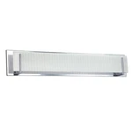 Aurora Series 6-LIGHT Chrome Vanity With Linen Glass By Designers Choice. Fixed Price $261.82.