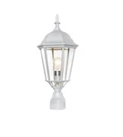 Maxim Lighting 1005WT Westlake 21" Outdoor Post Mount White 60W-NEW. Fixed Price $30.00.