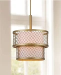 New Safavieh Lighting Collection Evie Antique Gold 57-INCH Pendant FLE43. Fixed Price $71.49.