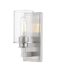 Z-lite 462-1S Savannah Light 10" Tall Bathroom Sconce Nickel. Fixed Price $73.26.