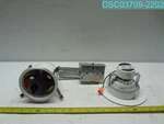 Used Item QTY=15: Nora Lighting NOX-563430WW 5/6" Onyx Round Led Adjustable. Fixed Price $255.49.