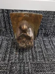 Drapery Curtain Rod Holder Wall Sconce Golden Magnolia Flower Swag Nos. Fixed Price $10.00.