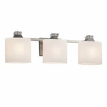 Justice Design Group FSN-8473-30-OPAL Ardent Light 25-1/2"W Nickel. Fixed Price $249.99.