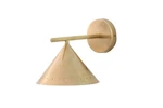 Modern Brass Cone Wall Sconce Stylish Designer Lighting Fixture With Perforate. Fixed Price $179.99.