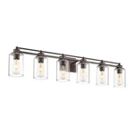 Hwh Bathroom Lighting Fixtures Over Mirror 6 Oil-rubbed Bronze Wall Van.... Fixed Price $266.39.