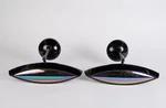 (2) Vintage 1988 Flos Aeto/p The Eye Wall Sconce Light By Fabio Lombardo. Fixed Price $899.99.