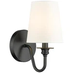 Z-lite Gianna 8 Inch Wall Sconce 7509-1S-MB Traditional. Fixed Price $22.61.