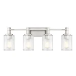Savoy House 8-1102-4 Concord Light 31"W Vanity Metallic Silver With. Fixed Price $372.00.