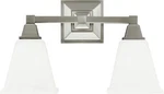 Sea Gull Lighting 4450402-962 Denhelm Two-light Wall/bath Hanging Modern Fixture. Fixed Price $89.99.