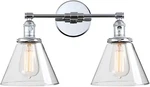 2-LIGHT Wall Sconce Industrial Dual-light With 7.3 Inch Cone .... Fixed Price $29.99.