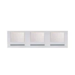 Hdc 28024-HBOS Alberson 3-LIGHT Integrated Led Chrome Bathroom Vanity. Fixed Price $39.99.